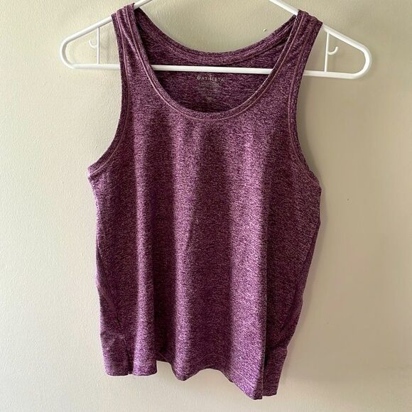 Athleta Uptempo II Tank Size XXS Gently Used Marled purple - Picture 1 of 4
